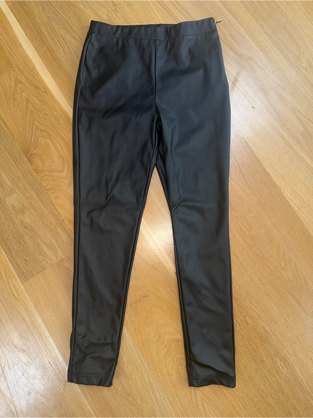 Charlotte Russe Black Faux Leather Leggings